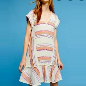 Anthropologie Holding Horses Elira Boho Dress Size Small